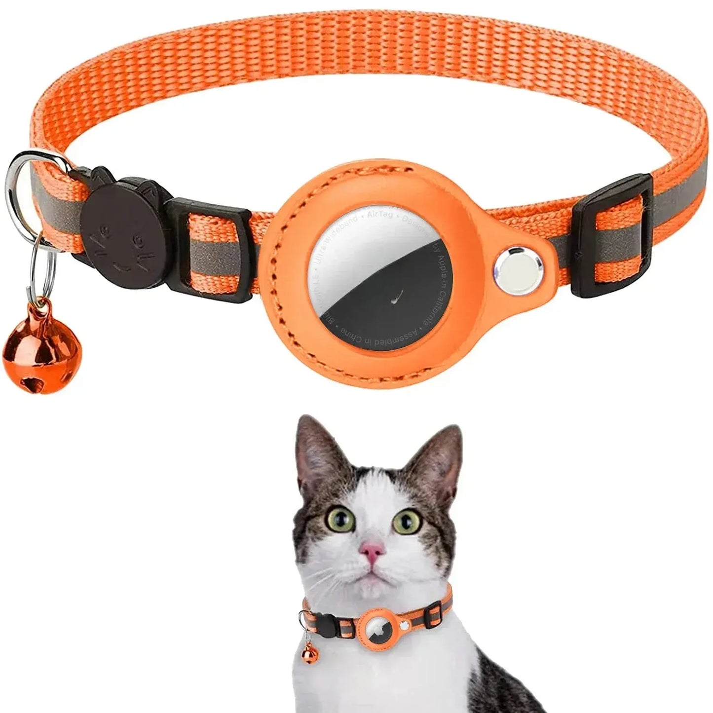 Collier Airtag pour animaux de compagnie, étui et cloche, anti-perte, suivi de localisation boutique des chats