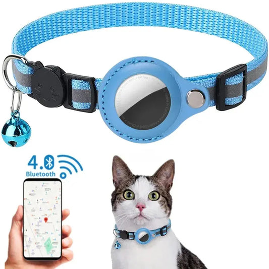 Collier Airtag pour animaux de compagnie, étui et cloche, anti-perte, suivi de localisation boutique des chats