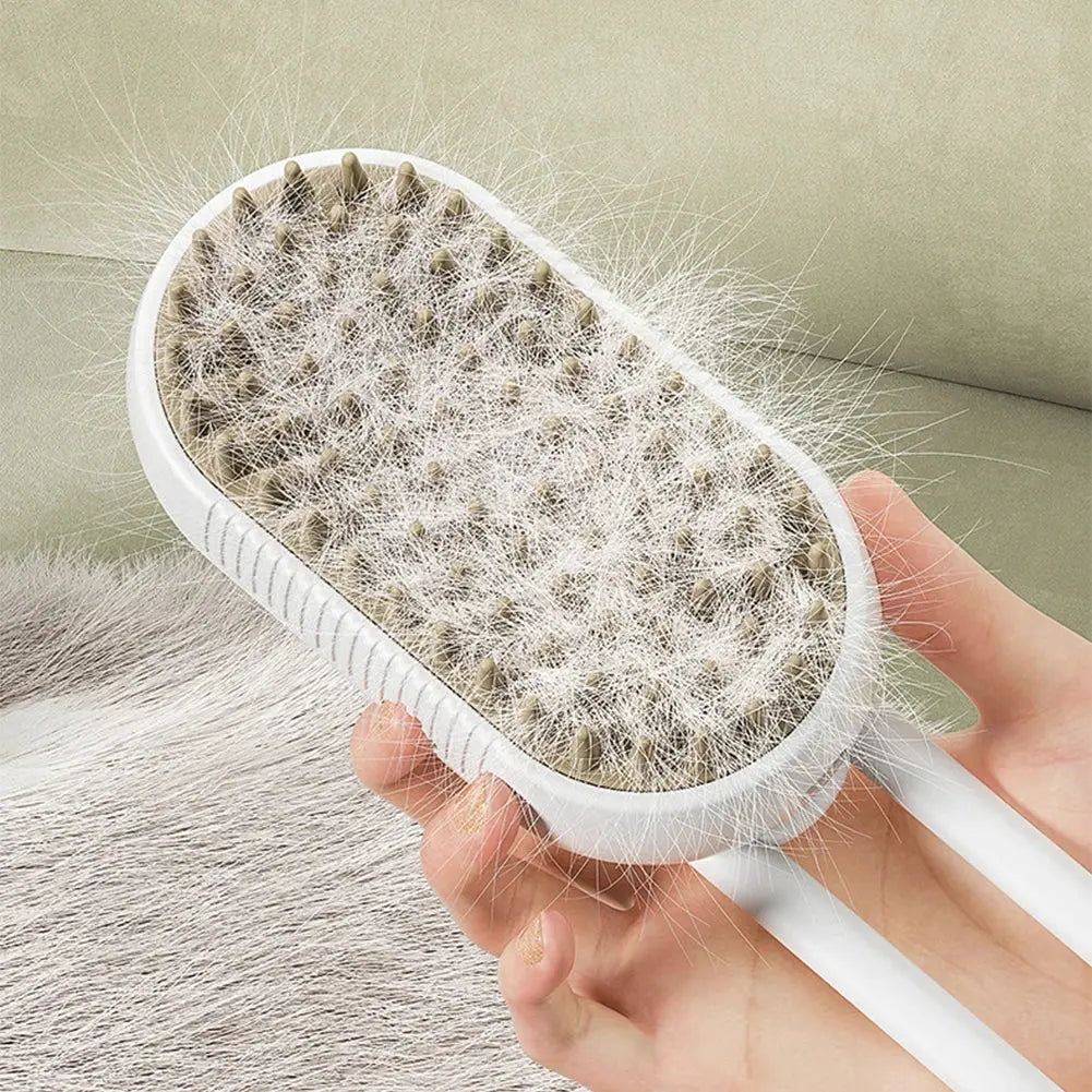 Peigne pulvérisateur électrique pour animaux de compagnie, brosse de massage boutique des chats