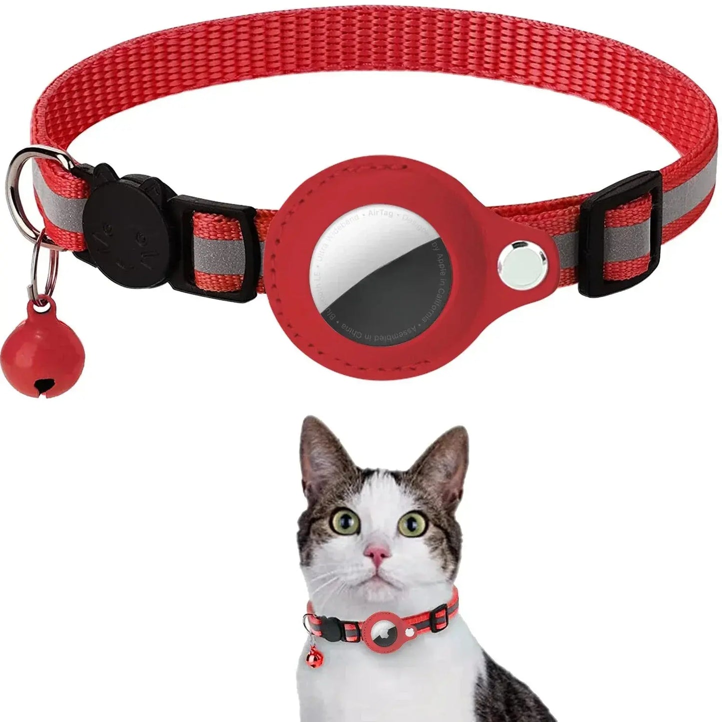 Collier Airtag pour animaux de compagnie, étui et cloche, anti-perte, suivi de localisation boutique des chats