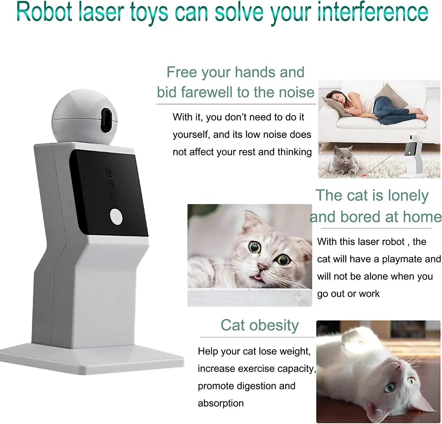 jouet Laser automatique, mouvement aléatoire, interactif, pour chats d'intérieur, chatons et chiens boutique des chats